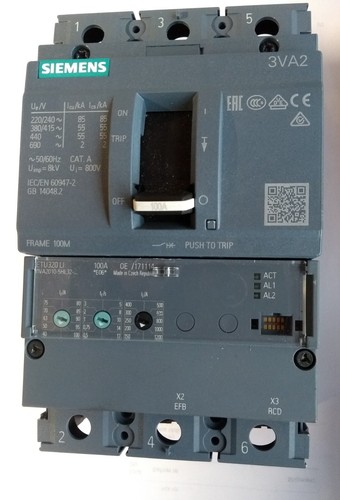 Siemens 100a mccb - siemens,