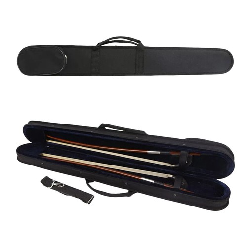 Double bass bow case - double, upright