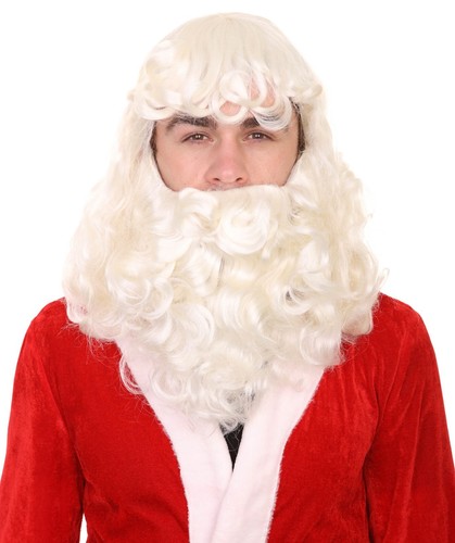 Santa claus wig - beard, set