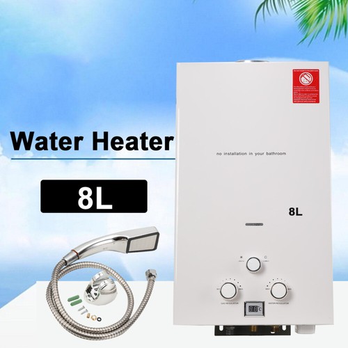 Tankless gas water heater - gas,