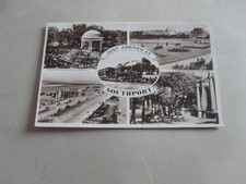 POSTCARD - SOUTHPORT - BANDSTAND - MARINE PARK - PROMENADE - BOWLING GREEN