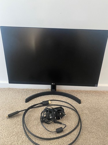 Black monitor inch 75hz - monitor,