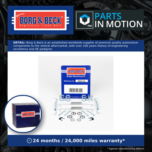 Hand brake shoe fitting kit - hand,