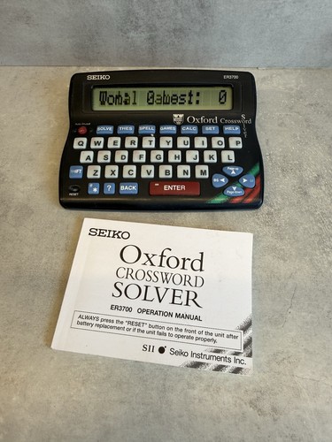 Seiko er3700 oxford - seiko, crossword