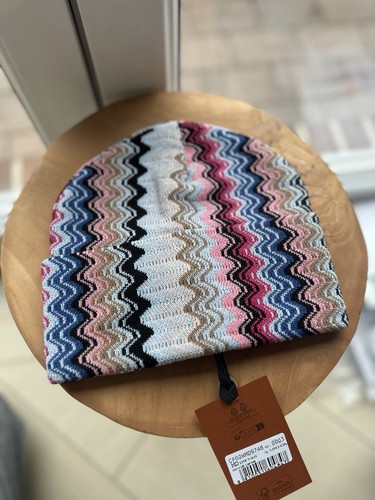 Missoni knit hat zig - zig, zag