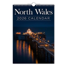 North Wales – 2026 Wall Calendar   Wales / Coast / Photography / Landscapes