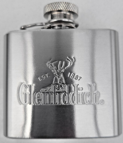 Glenfiddich hip flask 2oz - hip,