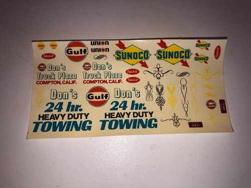Amt decals for model - 1/25,
