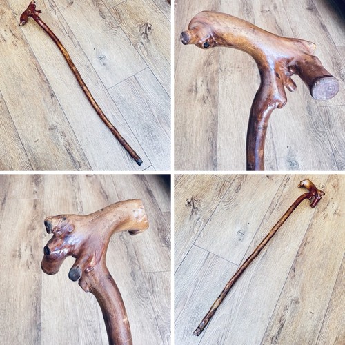 Vintage folk art natural wood - folk,