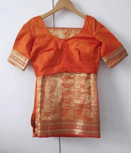 Women orange silk blend - women’s,