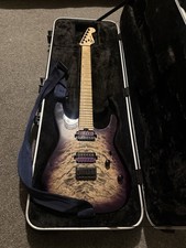 2018 Charvel Pro Mod DK24 Phaze Purple Burst with upgraded pickups and Hard Case