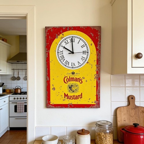 Vintage colman mustard metal - vintage, colman's