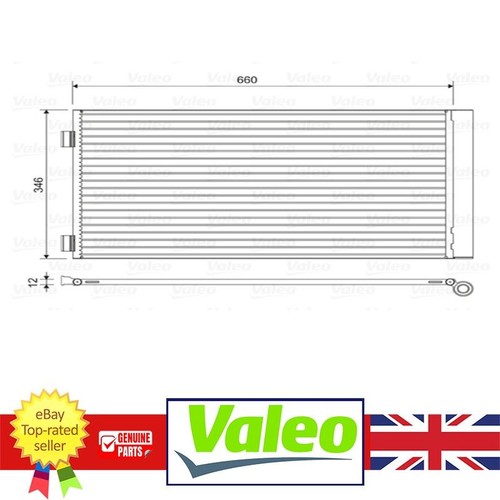 Genuine valeo condenser - ac,