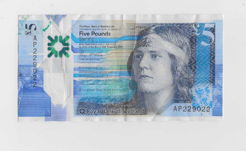 Royal bank scotland - royal, £5