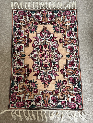 Floral flowers pattern fringed - floral,
