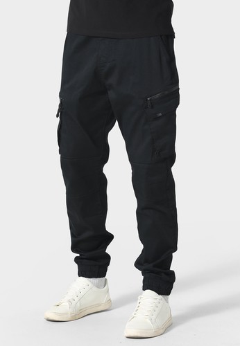 Police mens cargo trousers - police,