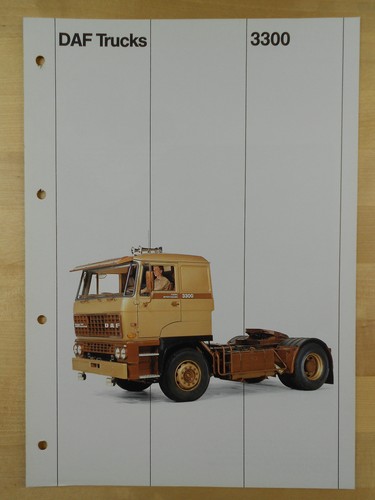 Daf 3300 2500 brochure - 2500,