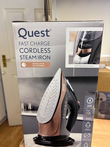 Quest cordless steam iron - cordless, /