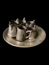 WW2 GERMAN SILVER PLATE & 5