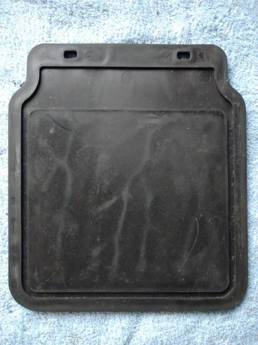 Black rubber mudflap suit - mudflap, to
