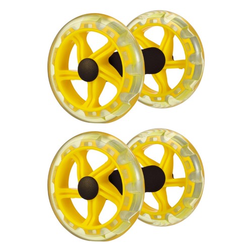 Roller with two wheels - with,