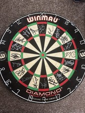 Fully Signed Dartboard World
