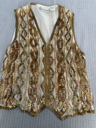 Vintage y2k sequin - sequin, silk