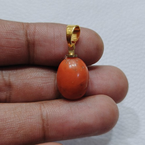 Natural italian orange coral - italian,