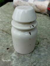 Vintage White Ceramic GPO