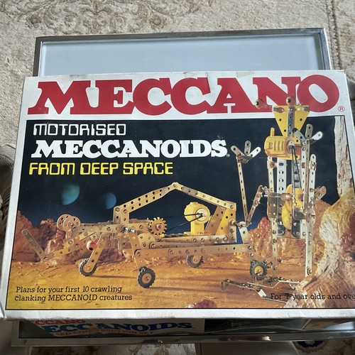 Vintage 1979 motorised meccano - vintage,
