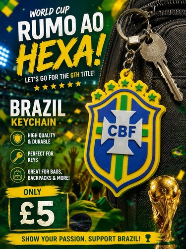 Brazil cbf football - , keyring