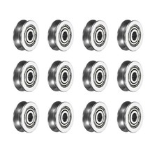 12 Pcs 3x12x4mm Small V Groove