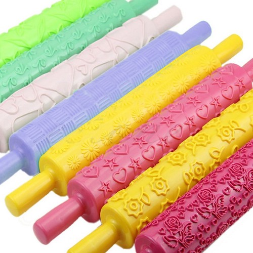 3pcs plastic embossing - embossing, rolling