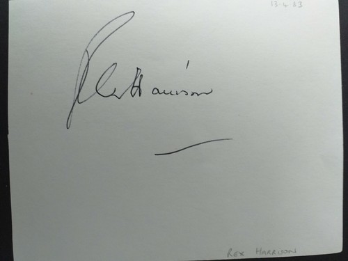 Superb signed page sir - signed, by