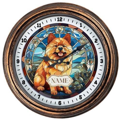 Personalised chow dog - chow,