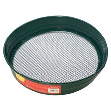 Amtech 36cm 6mm Metal Gardening Sieve-Strong Mesh for Soil/Leaf/Compost & Mould