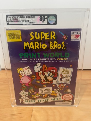 Mario print world vga big - mario,