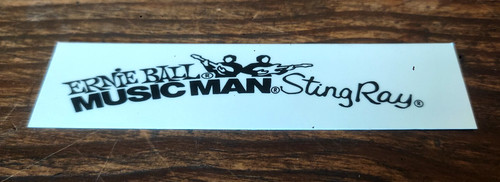 Music man stingray headstock - music,