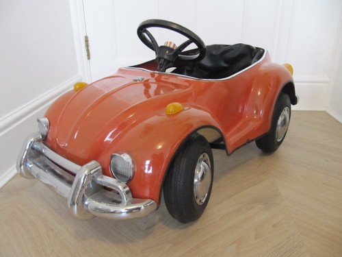Vintage metal beetle - vw,