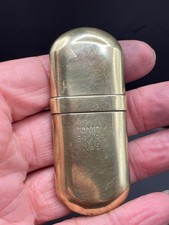 Comoy brass lighter - comoy,