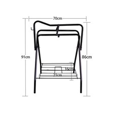 Horse Saddle Rack Metal