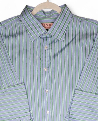 Thomas pink dress shirt - shirt, xl