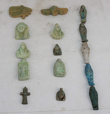 COLLECTION RARE ANCIENT EGYPTIAN PHARAONIC ANTIQUE Amulets Egypt History