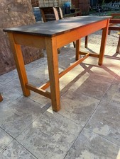 Antique Iroko Topped Old
