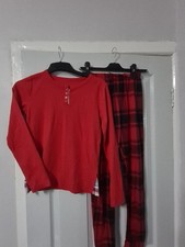 Peacocks Kids Red Tartan