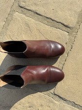 Tuffa Junior Show Jodhpur Boots Showing Boot Colour Oxblood kids size 4
