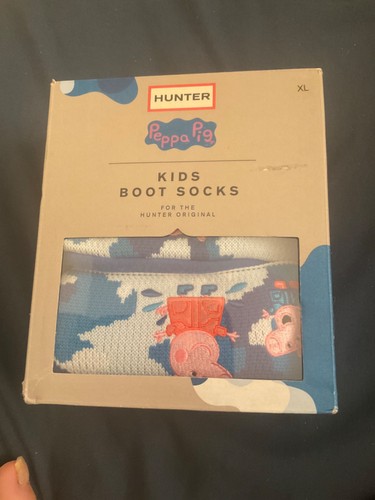New kids hunter welly - hunter, socks