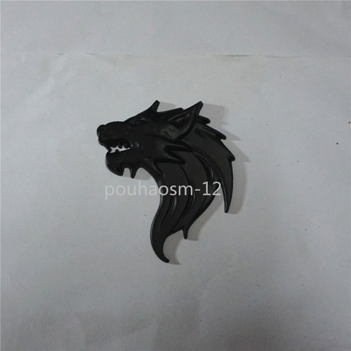 Black right matte wolf - black,