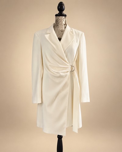 Karen millen ivory wrap - wrap, tux