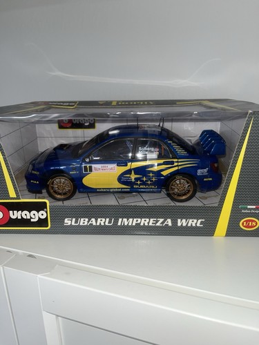 Burago subaru impreza wrx - 1/18,